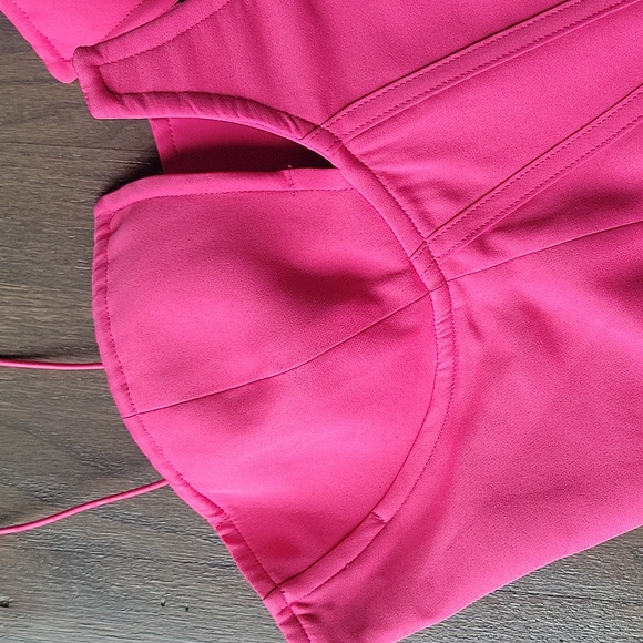PLT Pink corset top dress - Picture 5 of 6
